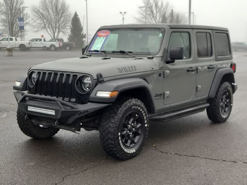 Used 2021 Jeep Wrangler Unlimited Sport image 1