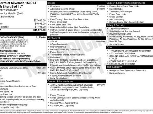 Used 2015 Chevrolet Silverado 1500 LT w/ LT Convenience Package RWD image 5