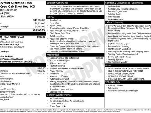 Used 2024 Chevrolet Silverado 1500 Custom image 25