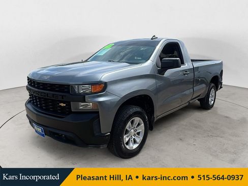 Used 2021 Chevrolet Silverado 1500 W/T w/ WT Convenience Package AWD/4WD image 1