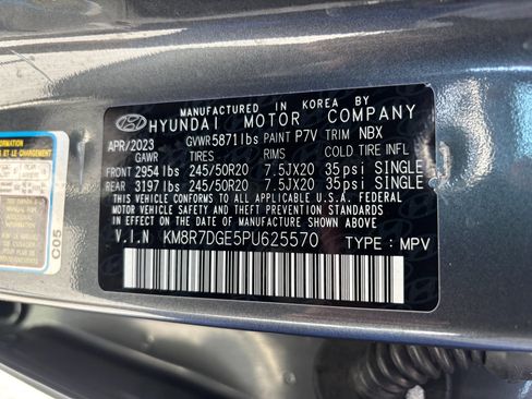 Used 2023 Hyundai Palisade Calligraphy AWD/4WD image 14