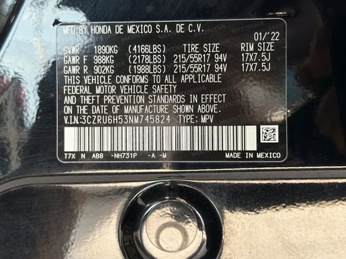 Certified 2022 Honda HR-V EX image 28