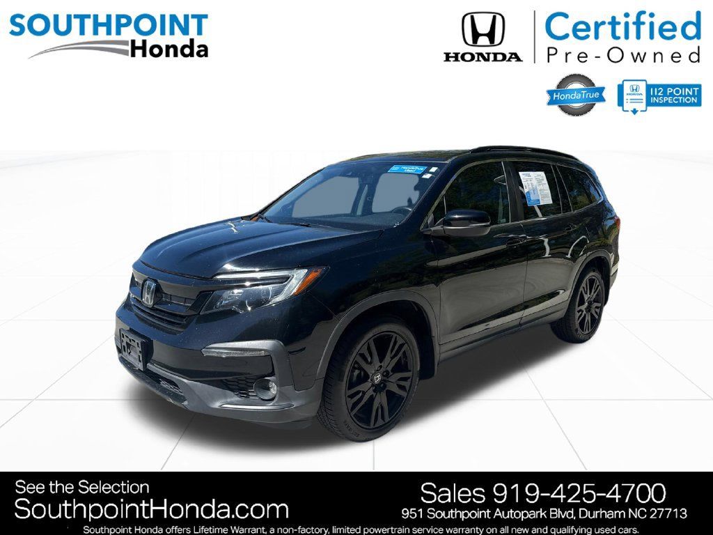 Certified 2022 Honda Pilot Special Edition image 3
