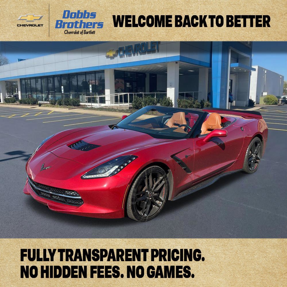 Used 2014 Chevrolet Corvette Stingray Convertible w/ 3LT Preferred Equipment Group RWD 360° Tour