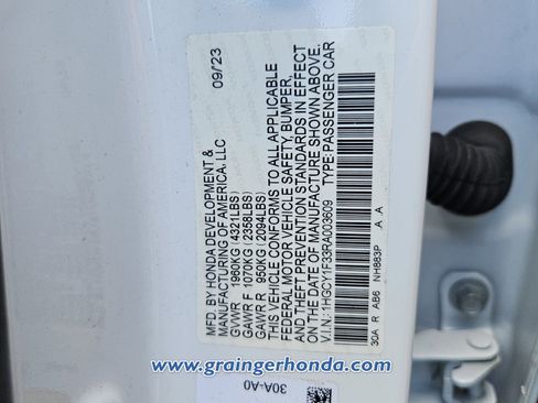 Used 2024 Honda Accord EX image 14
