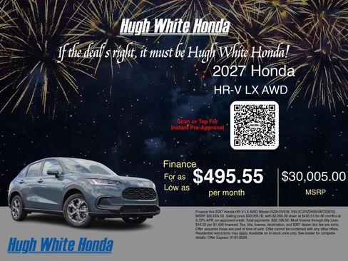 New 2027 Honda HR-V LX image 6