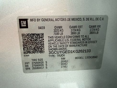 Used 2019 Chevrolet Silverado 1500 LTZ image 49