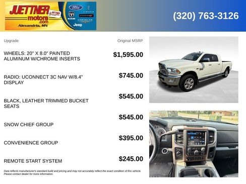 Used 2017 RAM 3500 Laramie w/ Snow Chief Group AWD/4WD image 5