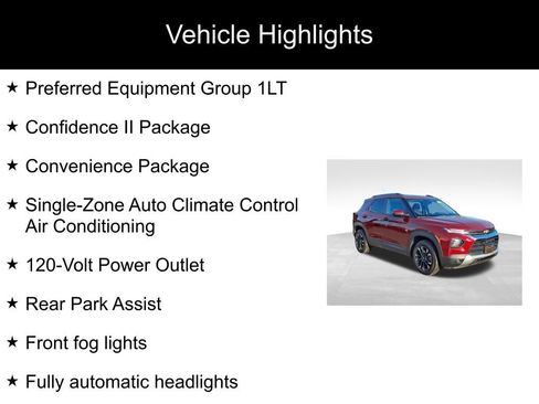 Used 2023 Chevrolet TrailBlazer LT w/ Convenience Package image 2