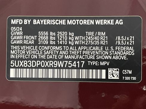 Certified 2024 BMW X3 M40i w/ Premium Package AWD/4WD image 25