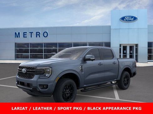 New 2025 Ford Ranger Lariat w/ Black Appearance Package image 2