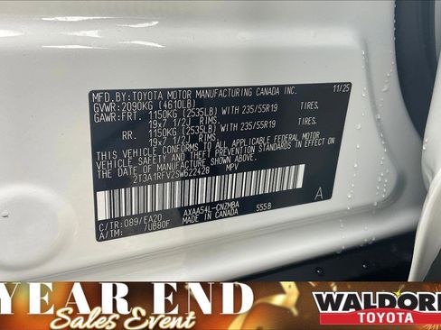 New 2025 Toyota RAV4 XLE Premium w/ Weather Package image 17