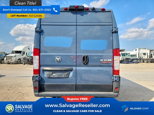 Used 2021 RAM ProMaster 3500 FWD image 8