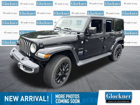 Used 2021 Jeep Wrangler Unlimited Sahara w/ Cold Weather Group AWD/4WD image 1