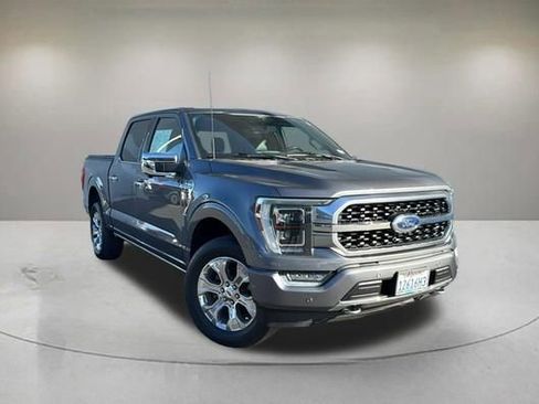 Certified 2021 Ford F150 Platinum w/ Equipment Group 701A High AWD/4WD image 1