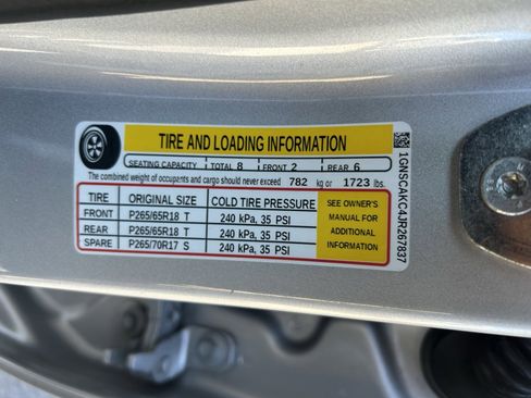 Used 2018 Chevrolet Tahoe LS w/ Enhanced Driver Alert Package image 23