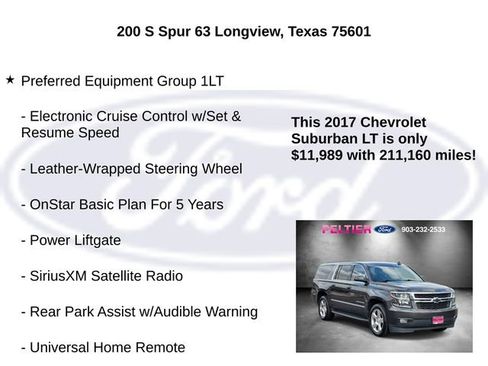 Used 2017 Chevrolet Suburban LT image 15