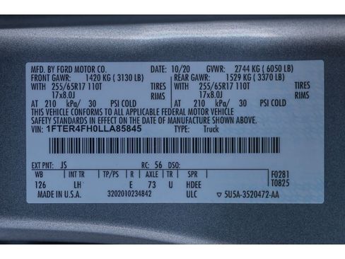 Used 2020 Ford Ranger XL w/ Equipment Group 101A Mid image 30