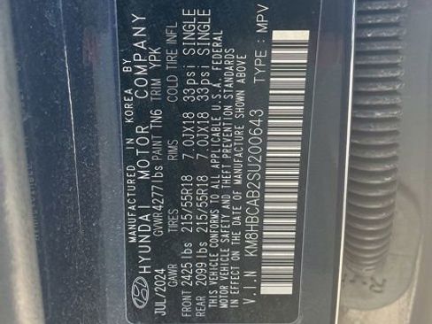 Certified 2025 Hyundai Kona SEL AWD/4WD image 25