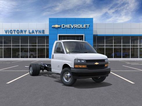 New 2025 Chevrolet Express 3500 w/ Driver Convenience Package RWD image 1