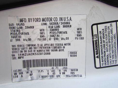 Used 2003 Ford Explorer Sport XLS image 13