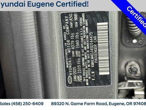 Used 2025 Hyundai Elantra SEL FWD image 37