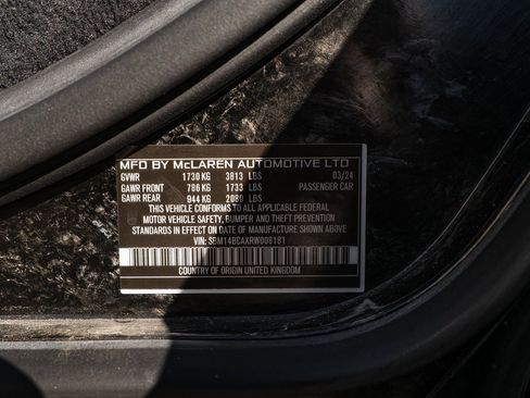 Used 2024 McLaren 750S image 37