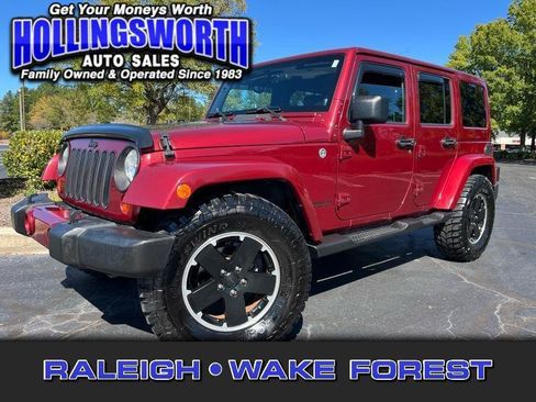 Used 2012 Jeep Wrangler Unlimited Sahara AWD/4WD image 1