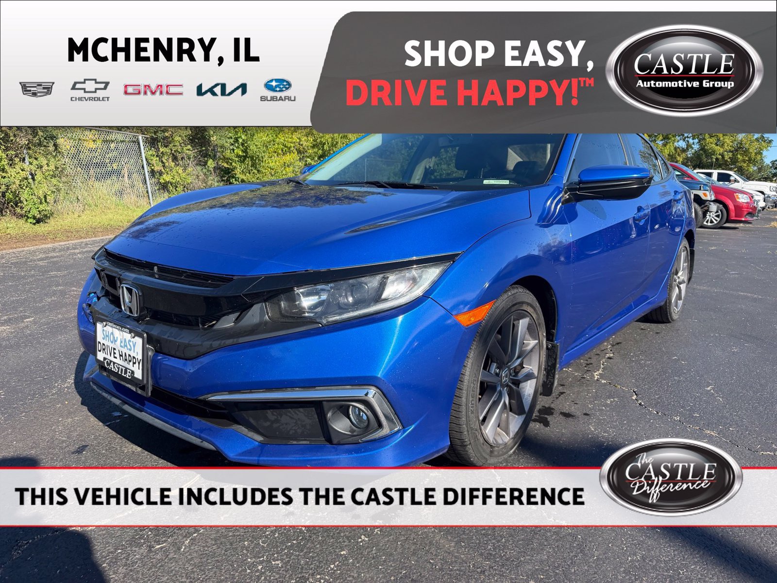 Used 2020 Honda Civic EX-L image 1