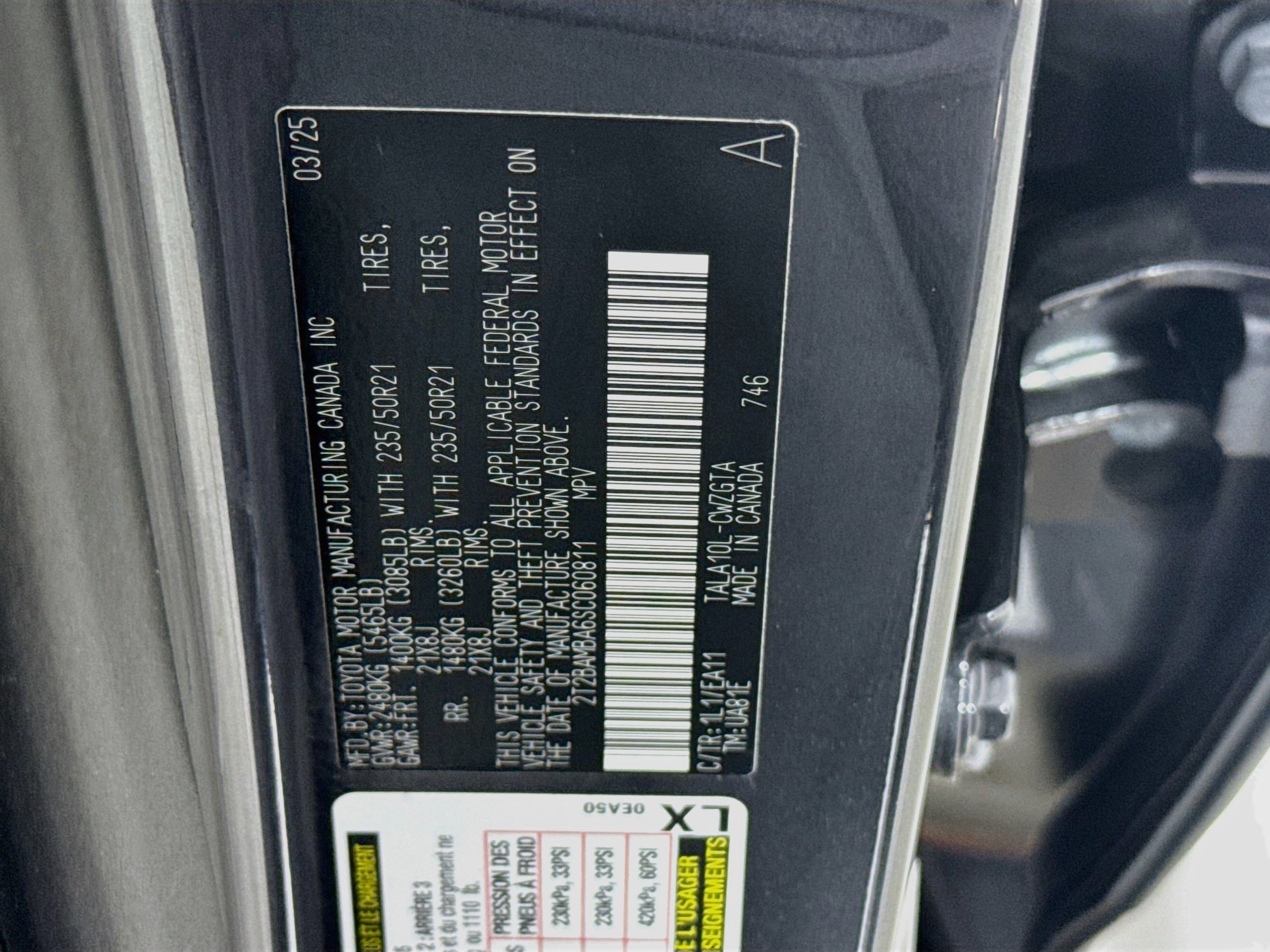 Certified 2025 Lexus RX 350 F Sport w/ Convenience Package FWD image 30
