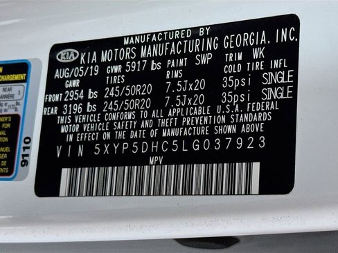 Used 2020 Kia Telluride SX w/ SX Prestige Package AWD/4WD image 43