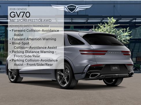 New 2026 Genesis GV70 3.5T Sport Prestige AWD/4WD image 7