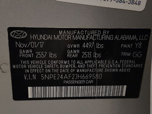 Used 2018 Hyundai Sonata SE FWD image 33