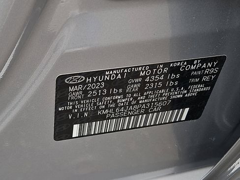 Certified 2023 Hyundai Sonata SEL w/ Cargo Package FWD image 27