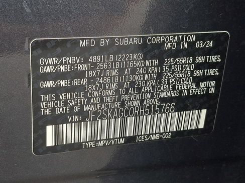 Used 2024 Subaru Forester Sport AWD/4WD image 28