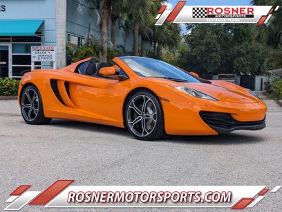 Used 2014 McLaren MP4-12C Spider