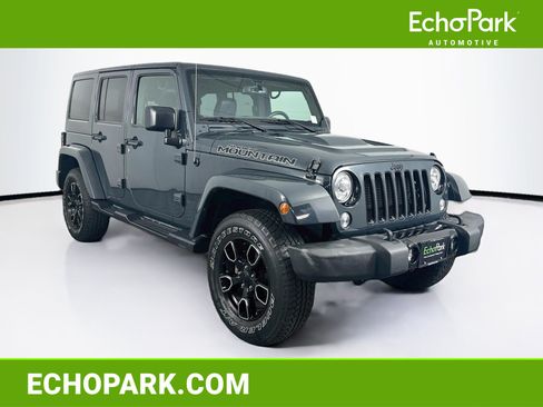 Used 2017 Jeep Wrangler Unlimited Sahara AWD/4WD image 1