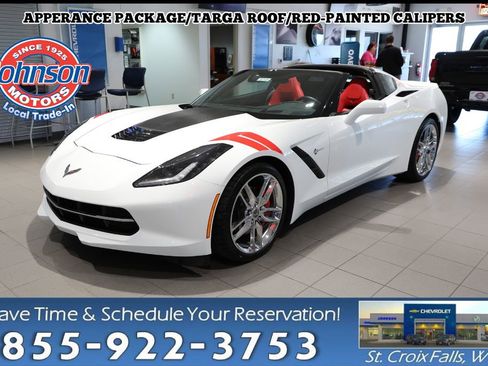 Used 2015 Chevrolet Corvette Stingray Coupe w/ 2LT Preferred Equipment Group RWD image 1