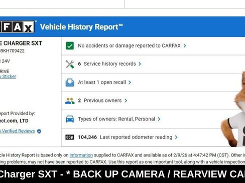 Used 2019 Dodge Charger SXT w/ Leather Interior Group image 9