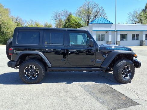 Used 2023 Jeep Wrangler Unlimited Rubicon 4xe w/ Steel Bumper Group AWD/4WD image 2