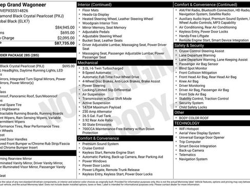 Certified 2025 Jeep Grand Wagoneer 4WD image 45