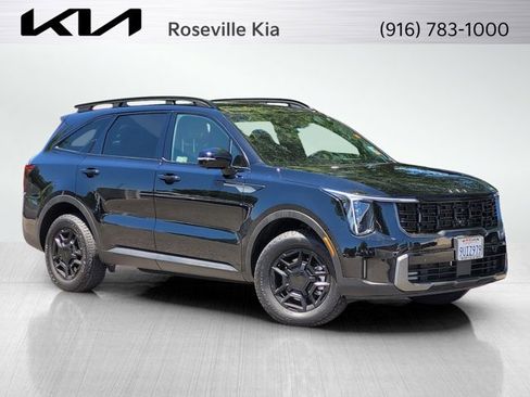 Certified 2025 Kia Sorento SX Prestige w/ Olive Brown Leather Package AWD/4WD image 1