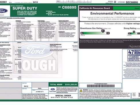 Used 2025 Ford F350 Platinum AWD/4WD image 35