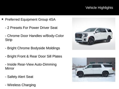 Used 2023 GMC Yukon XL SLT w/ SLT Premium Package image 6