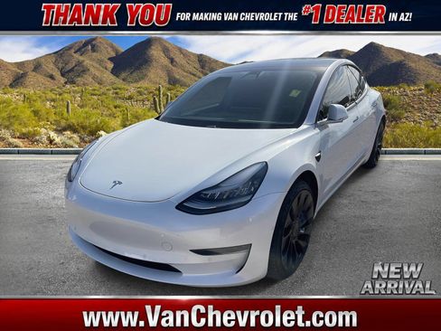 Used 2019 Tesla Model 3 Long Range AWD/4WD image 1