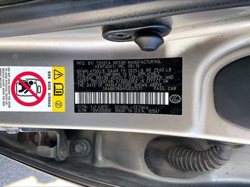 Used 2017 Lexus ES 350 FWD image 30
