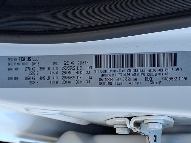 Used 2020 RAM 1500 Laramie AWD/4WD image 29