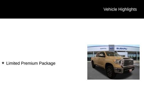 Used 2020 Toyota Tundra Limited w/ Limited Premium Package AWD/4WD image 5