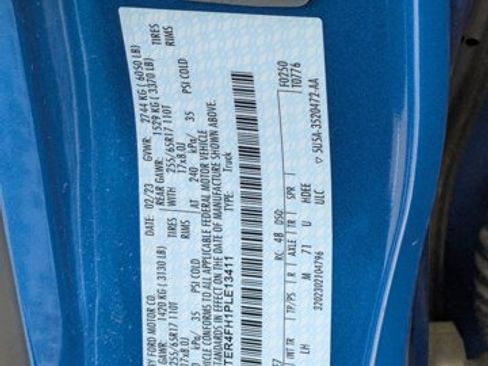 Certified 2023 Ford Ranger XLT w/ Equipment Group 302A High image 24