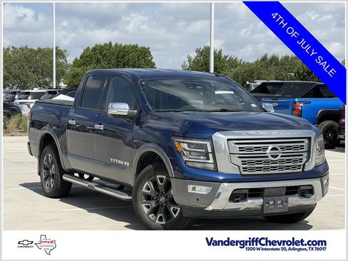 Used 2020 Nissan Titan Platinum Reserve w/ Protection Package 2 AWD/4WD image 1